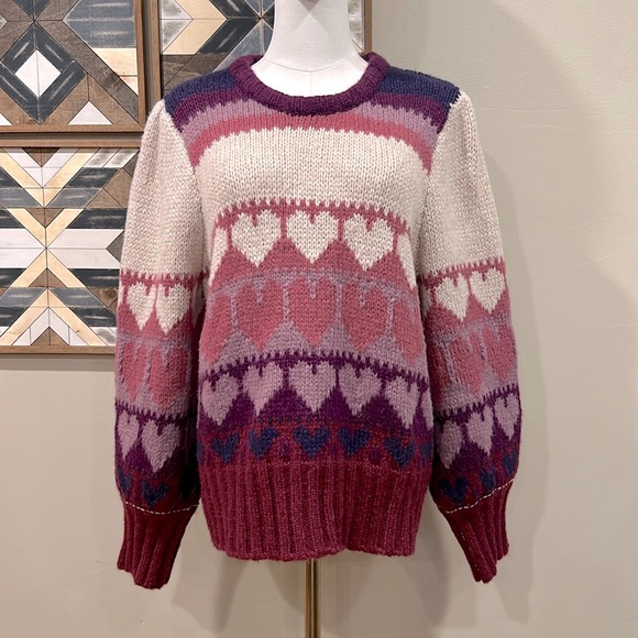 LoveShackFancy sweater
look at all pictures, especially the shoulders - Picture 2 of 8